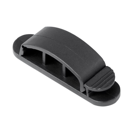 Gardner Bender Cable Clip, Plastic, Black, 5 in L GCC-003